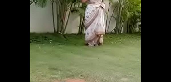  Swathi naidu saree dropping part-4 short film shooting